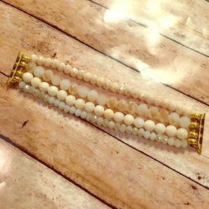 Apple iPhone beaded watch band for 38mm